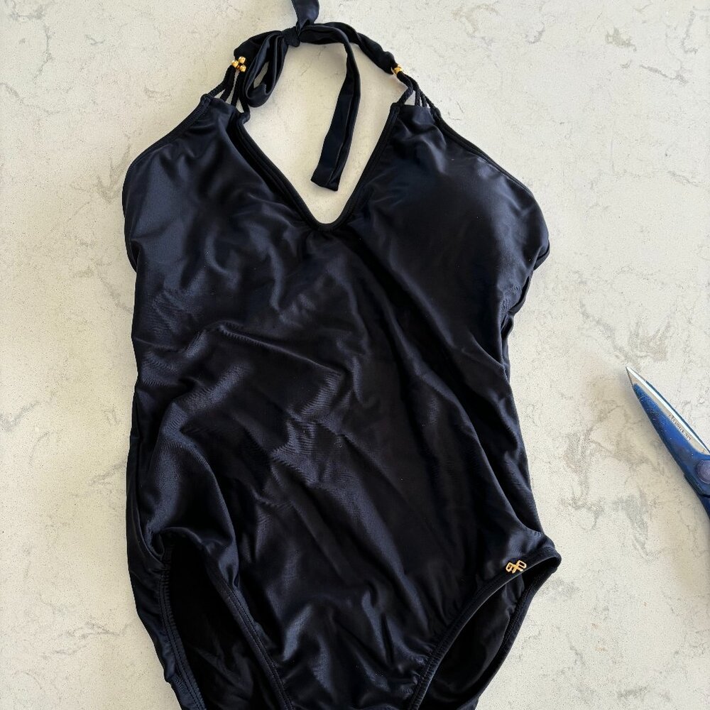 PQ Swimwear - Black One Piece - Size 8 (small fit) - NWT